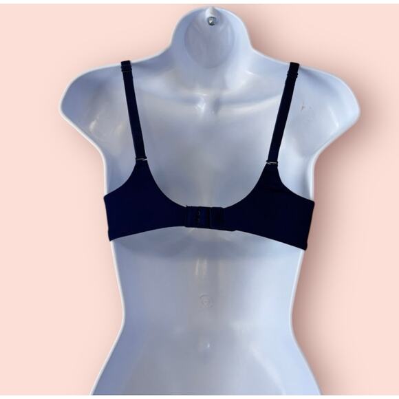 Gap Body Womens Everyday Essentials T-Shirt Bra Navy Blue Underwire 36DD NWT $42 - Picture 6 of 8